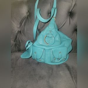 Real leather backpack purse by Jones New York